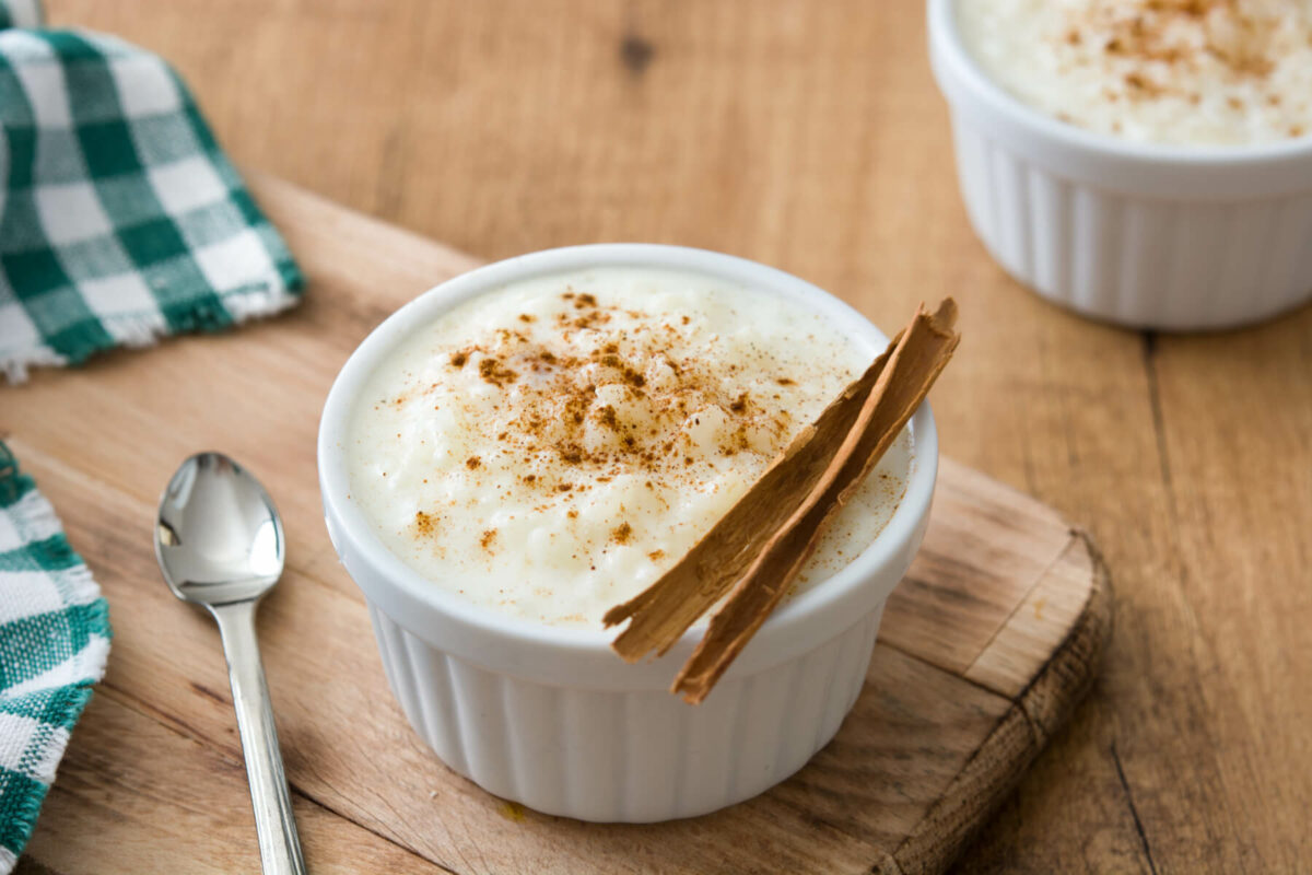 Aproveite a sobra do almoço e faça esse Arroz Doce cremoso