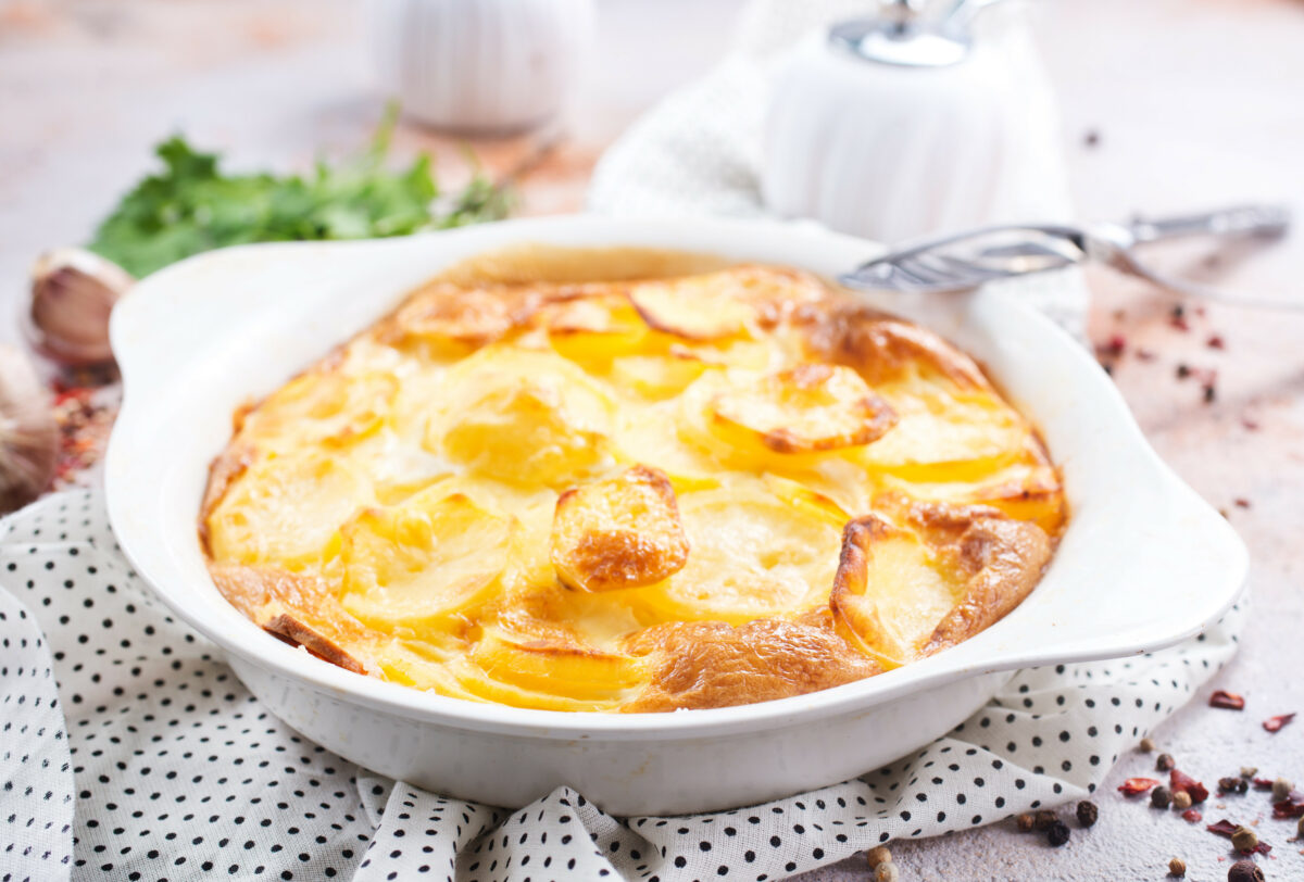 Batata Gratinada, a arte simples de deixar tudo crocante